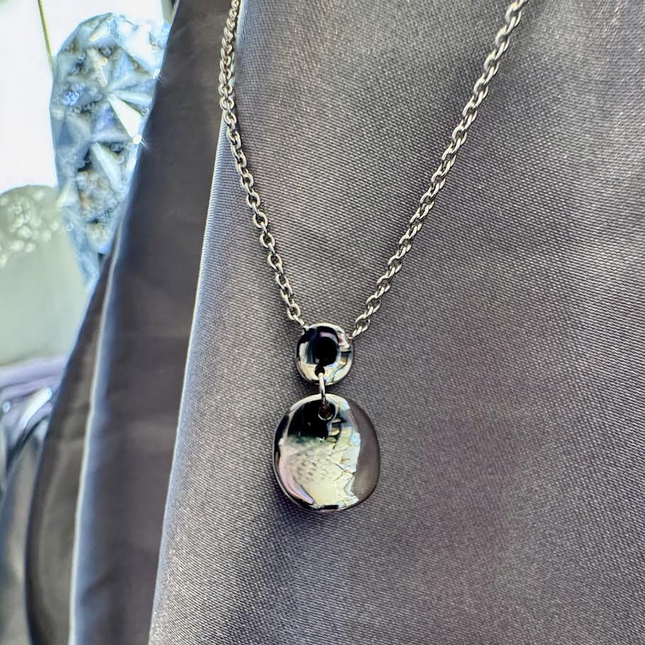 Double Circle Necklace