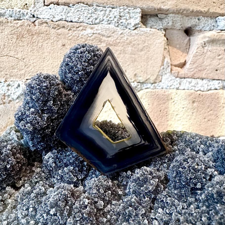 Polyhedral Agate
