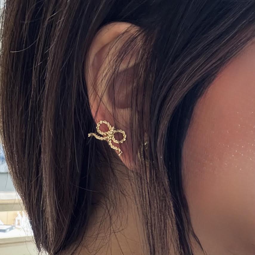 'Bow' Stud Earrings