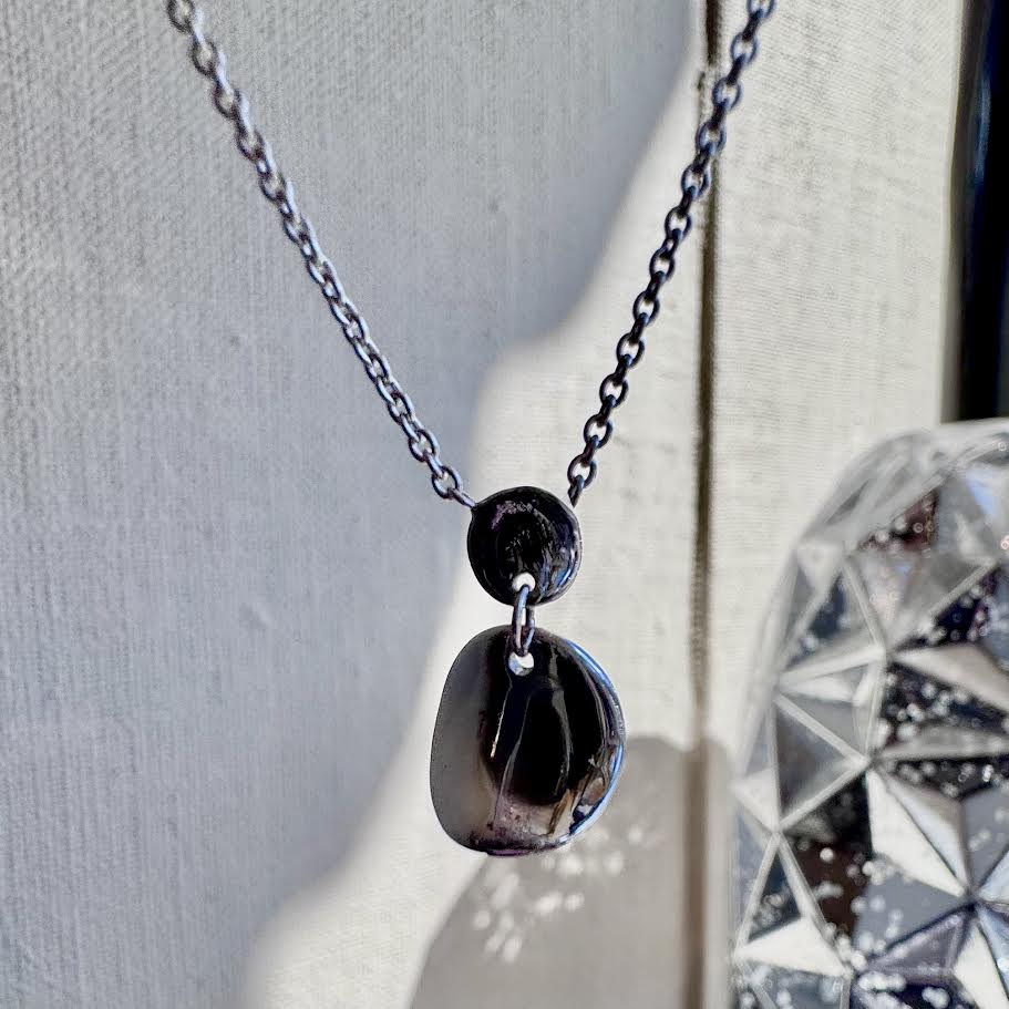 Double Circle Necklace
