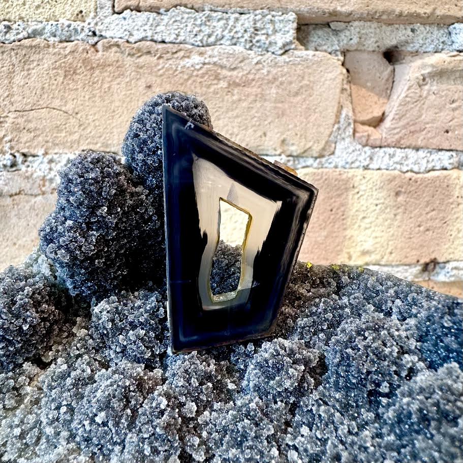 Polyhedral Agate