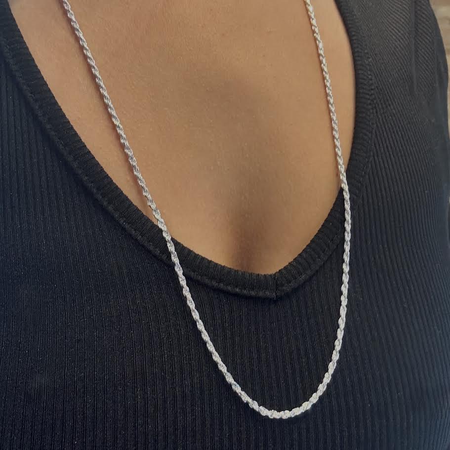 Diamond Cut Rope Chain
