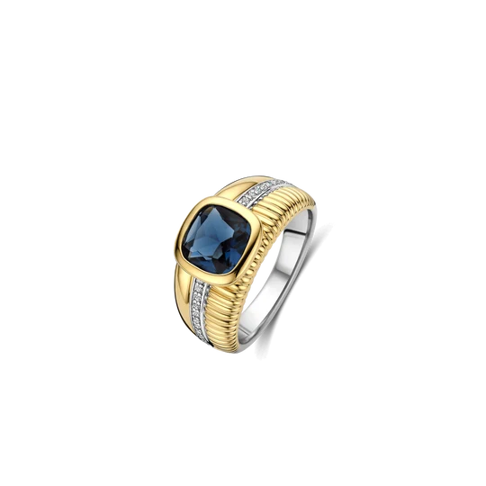"Emory" Blue CZ Ring
