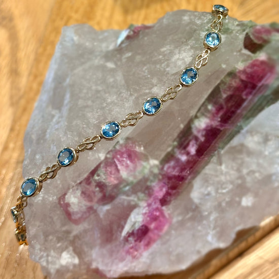 Stanton Color London Blue Topaz Bracelet