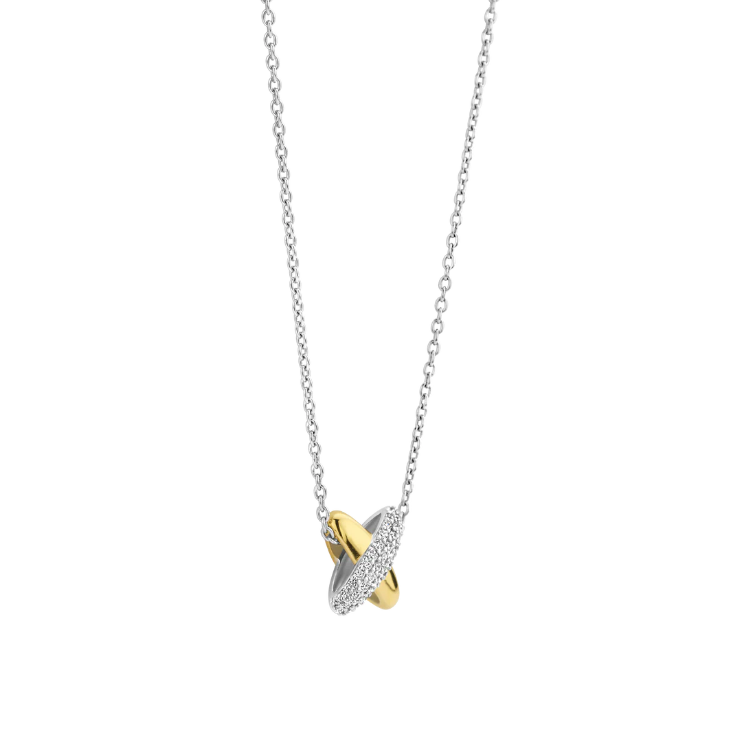 "X" Pavé Necklace