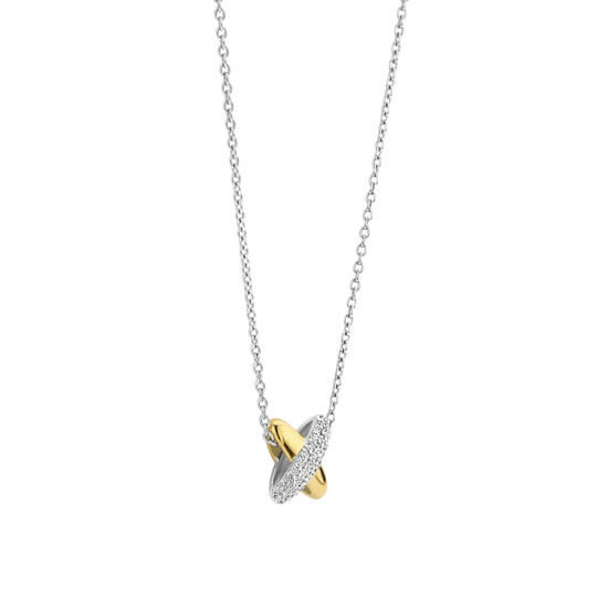 "X" Pavé Necklace