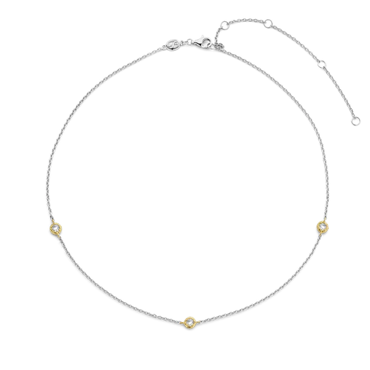 CZ Station Necklace