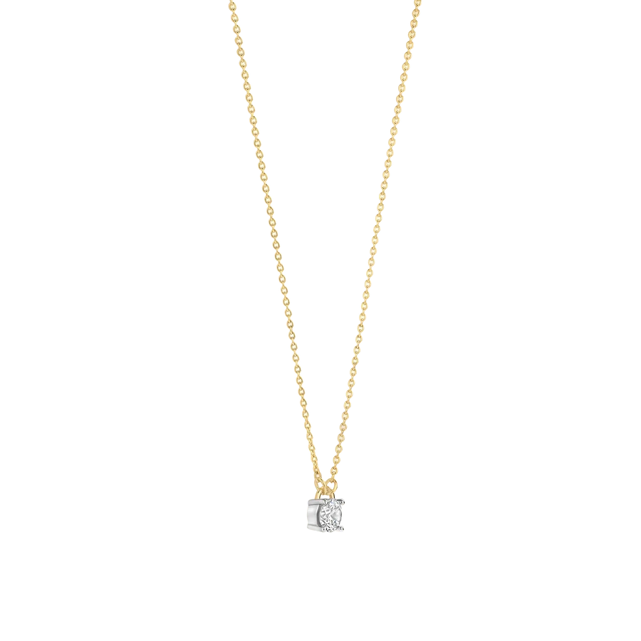 CZ Solitaire Necklace