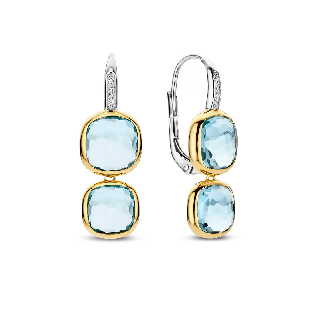 Double Cushion Earrings