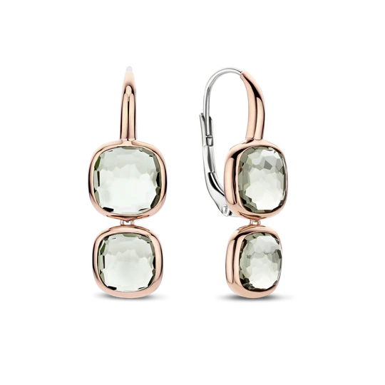 Double Cushion Earrings