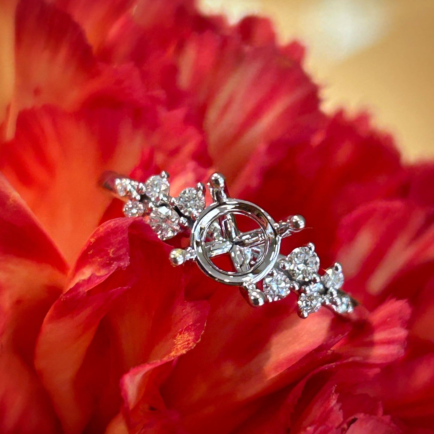 Faith Cluster Ring Mounting