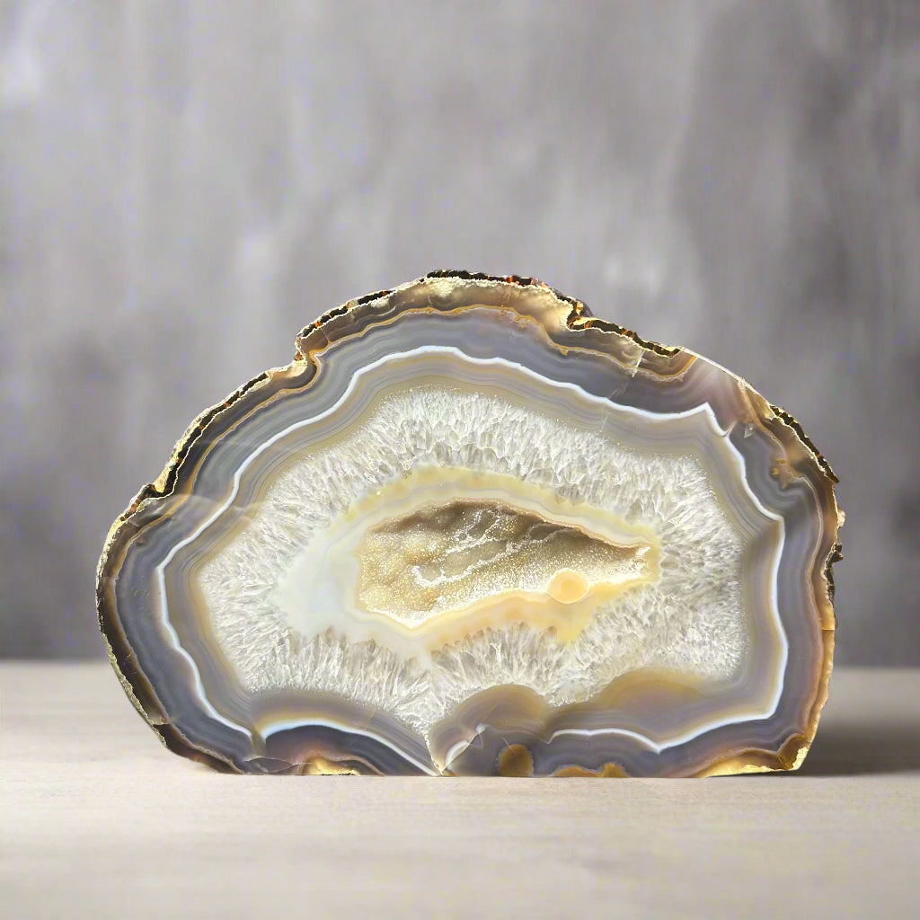 Agate & Quartz Geode