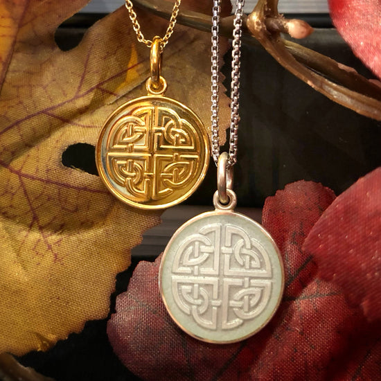 Mother and Daughter Celtic Knot Pendant