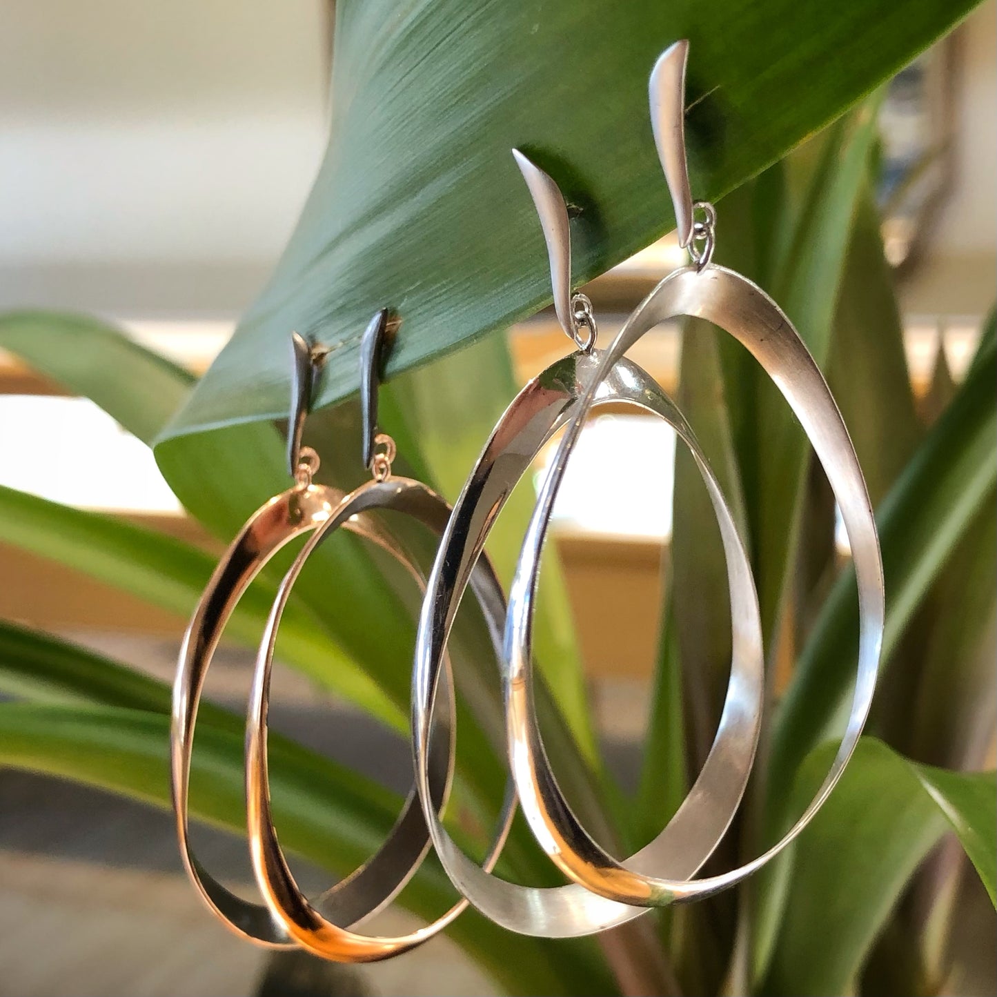 "Bubble" Drop Earrings