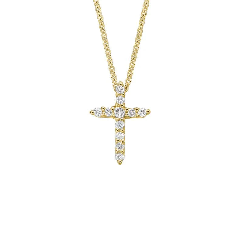 Petite Diamond Cross