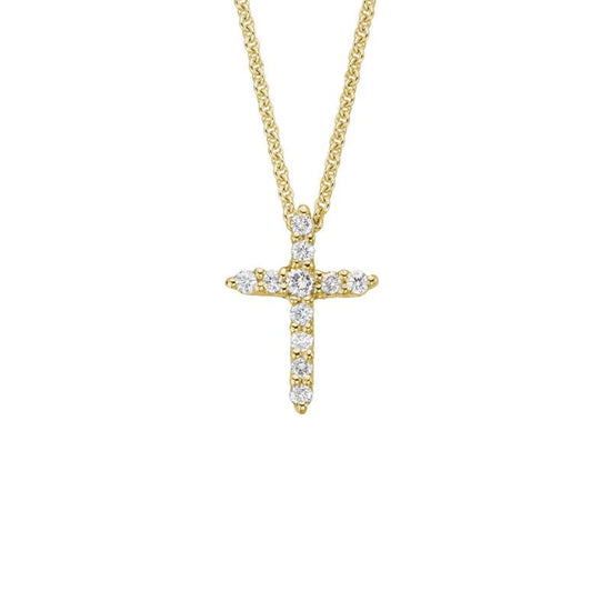 Petite Diamond Cross