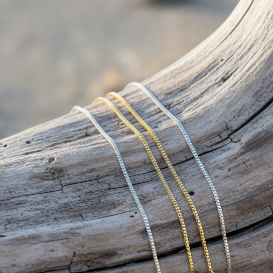 Diamond Cut Box Chain