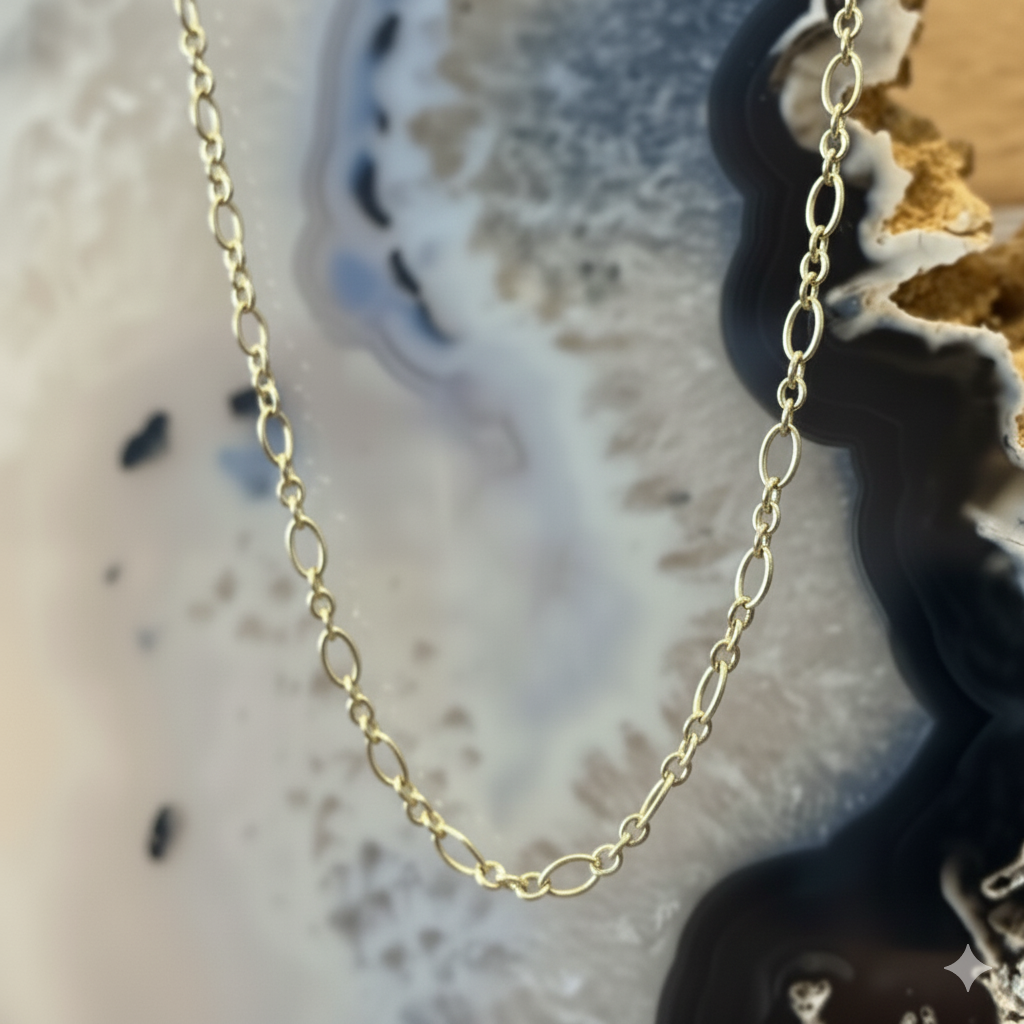 Oval and Round Link Chain