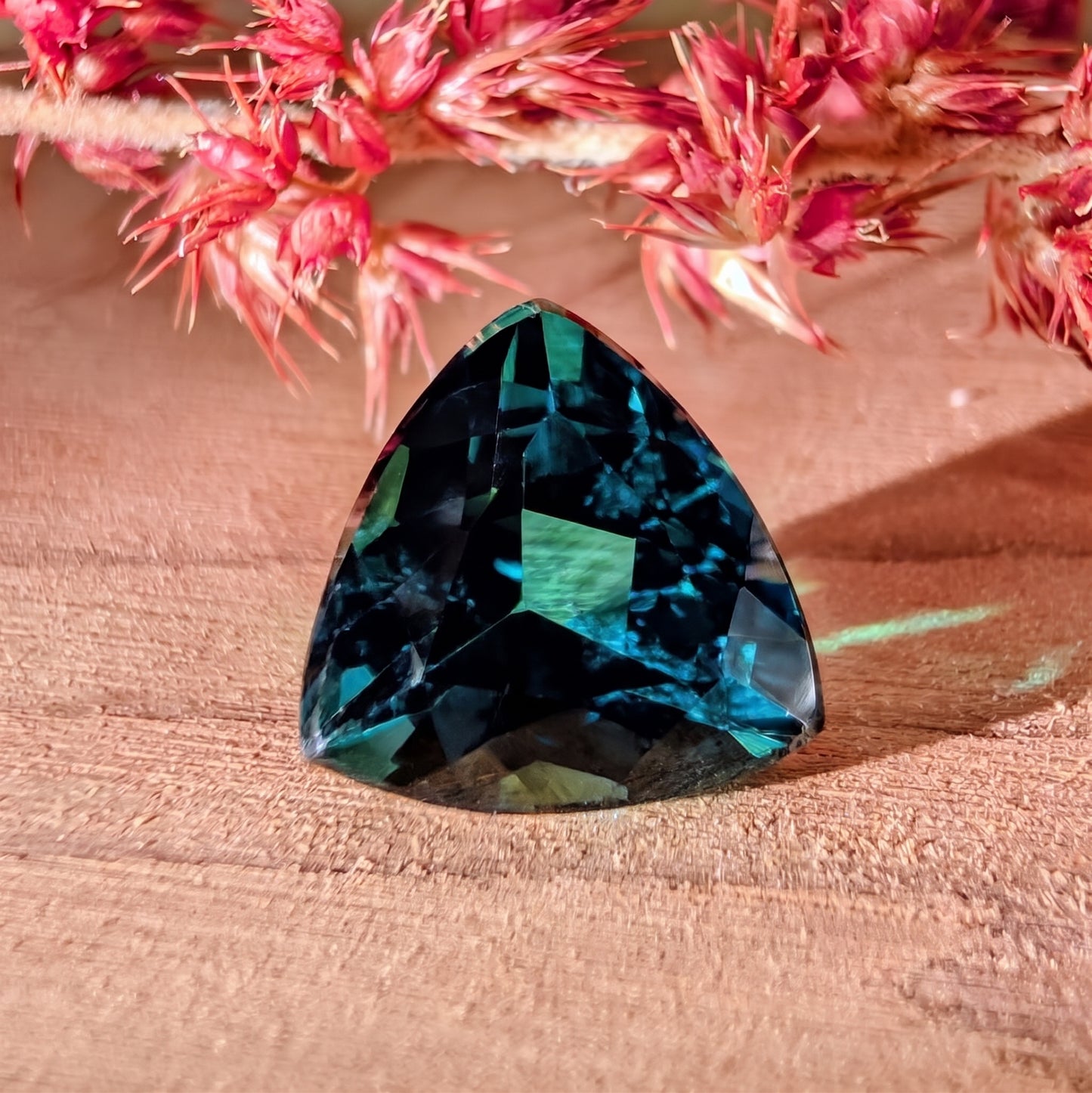Trillion Green Tourmaline  1.90ct