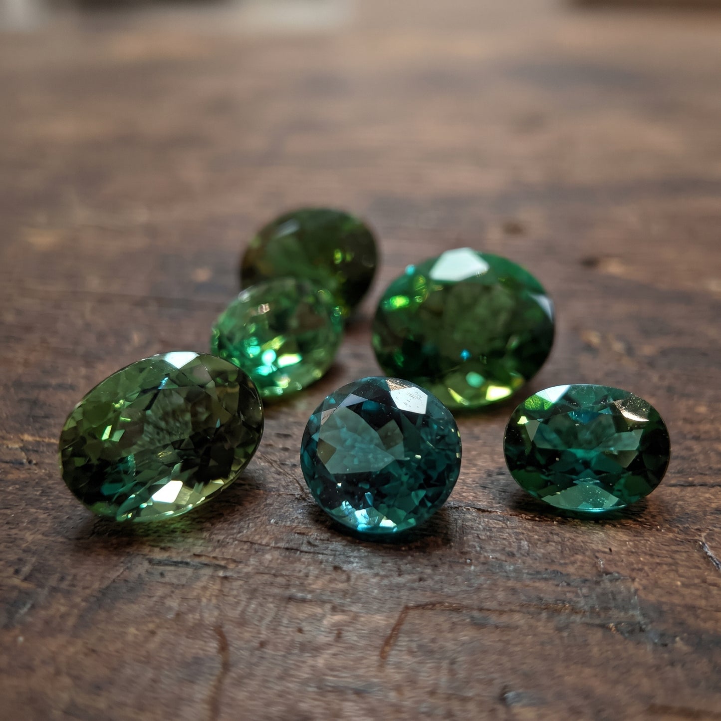 Oval Green Tourmaline