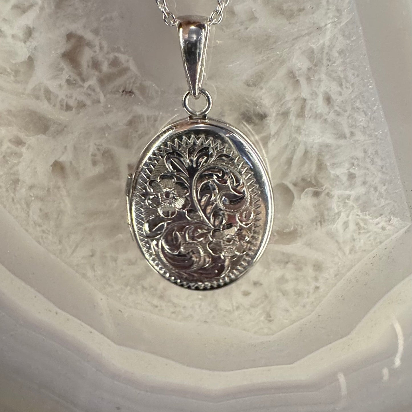 Engraved Locket
