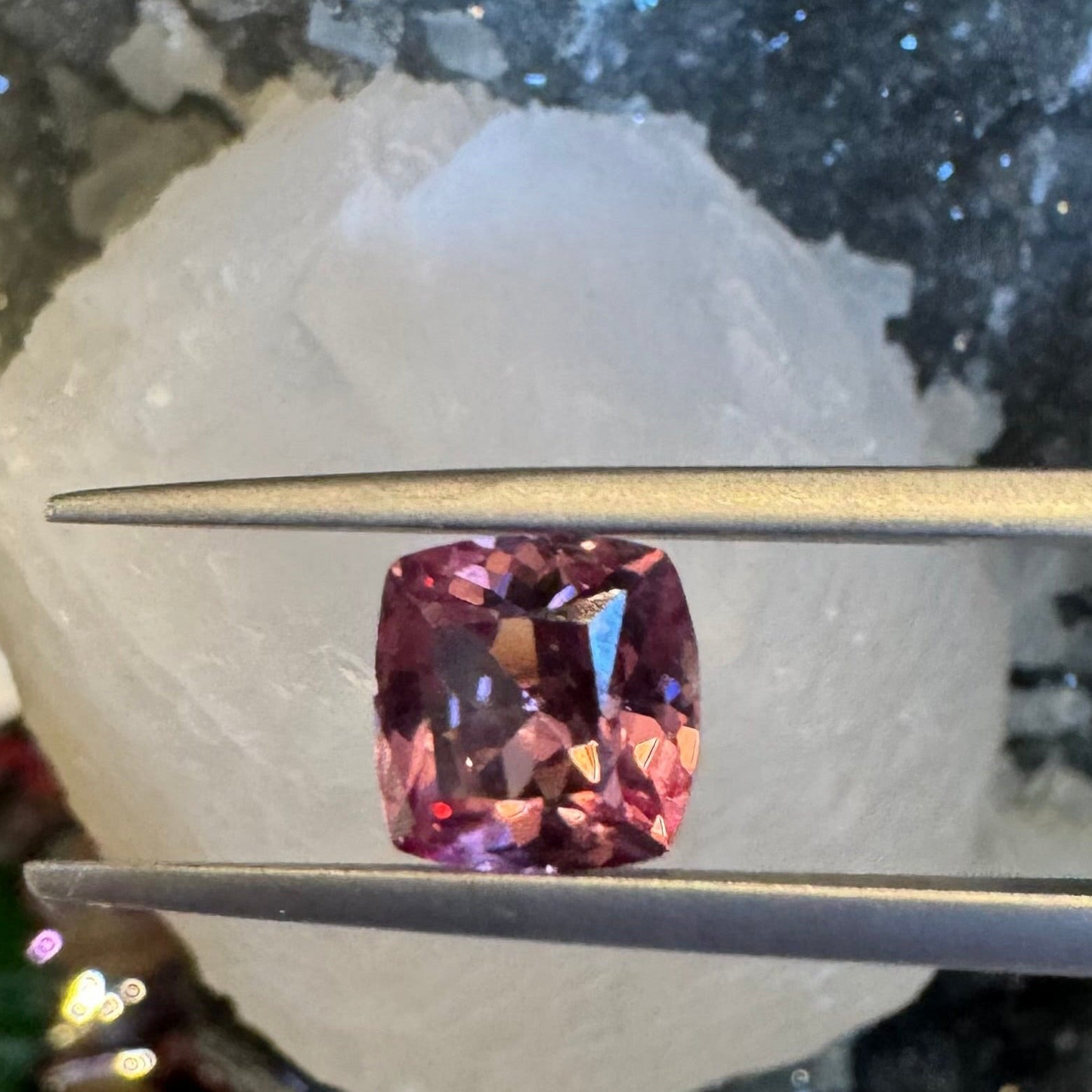 Cushion Garnet