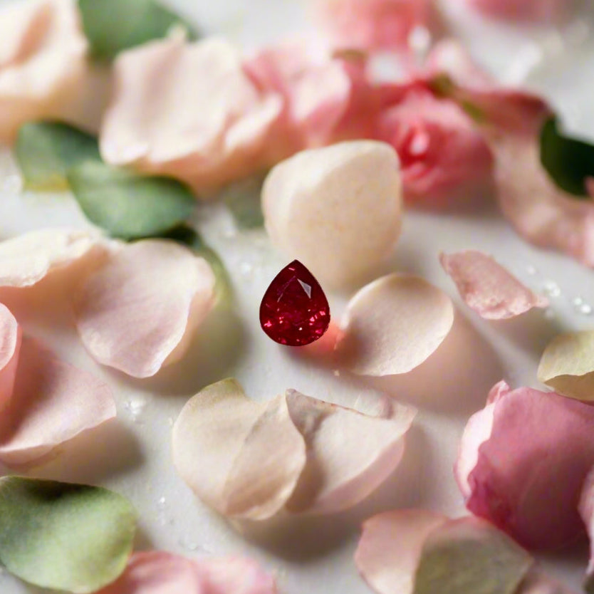 Ruby Pear, 1.06cts