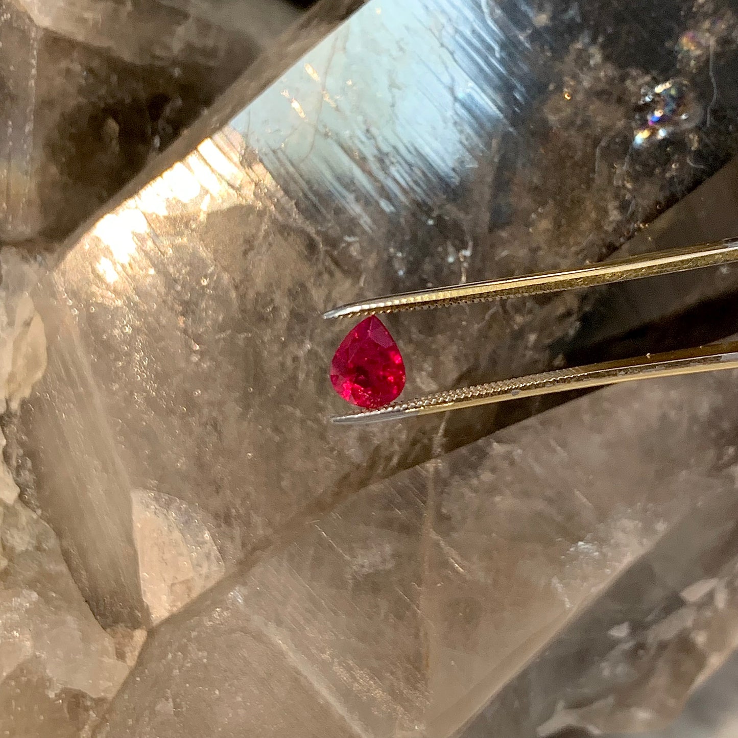 Ruby Pear, 1.06cts