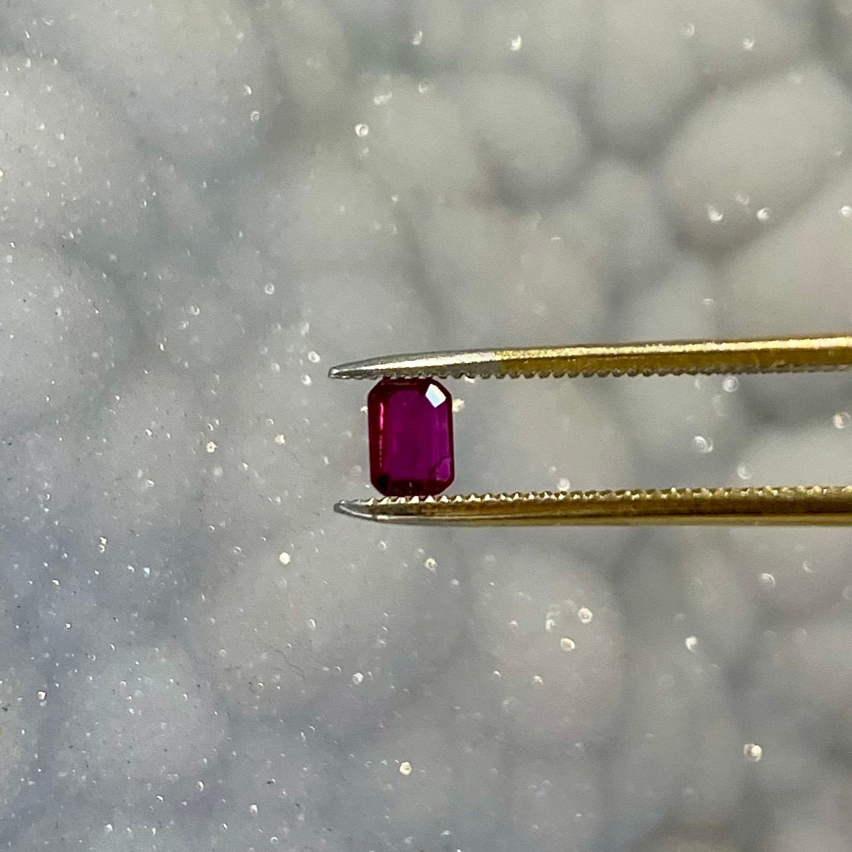 Ruby Emerald Cut,0.27ct