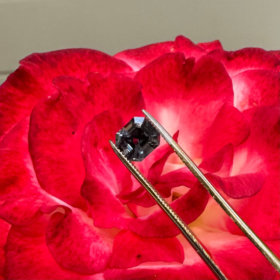 Asscher Cut Grey Spinel, 1.38ct