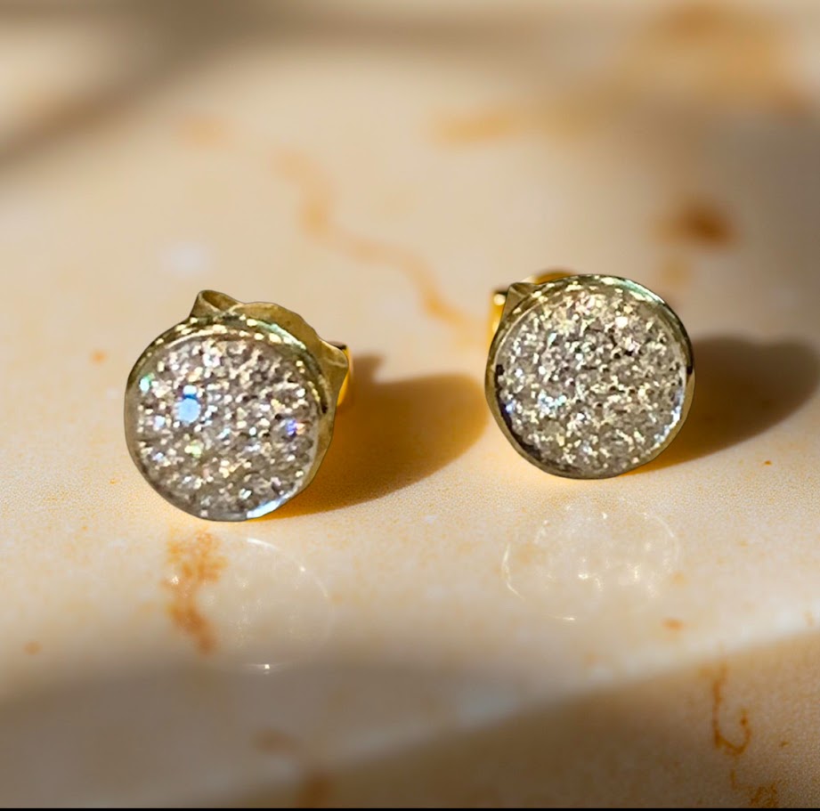 Breuning Diamond Cluster Studs