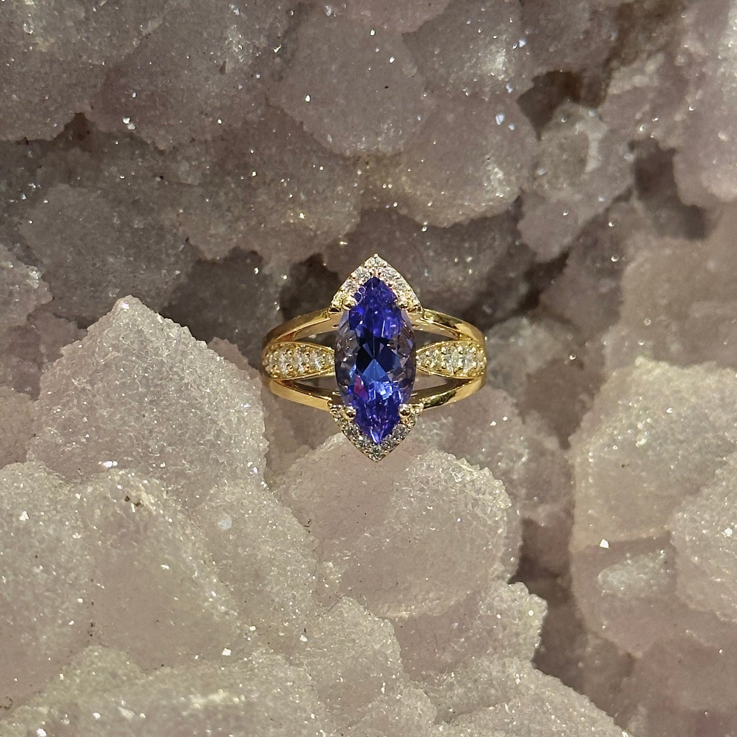 The "Deanna" Tanzanite Ring