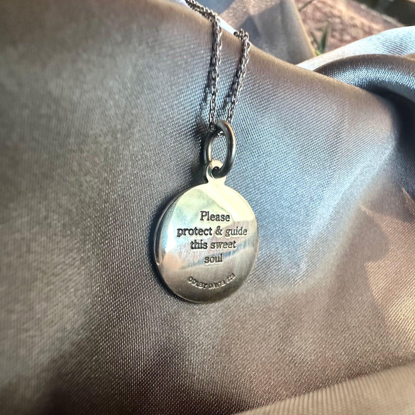 Small Baby Feet Pendant