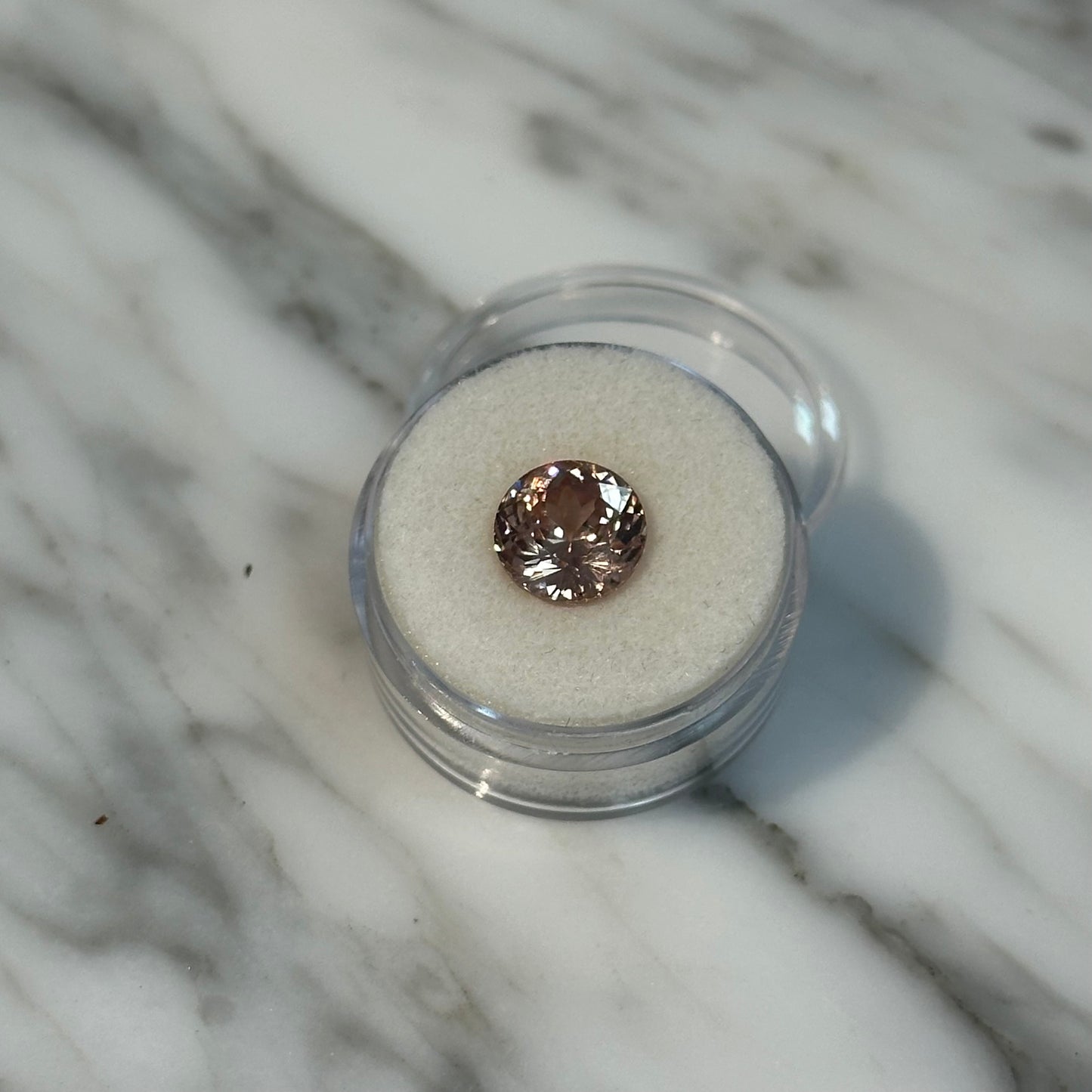 Zircon, Tanzanian "Spice", 5.91cts