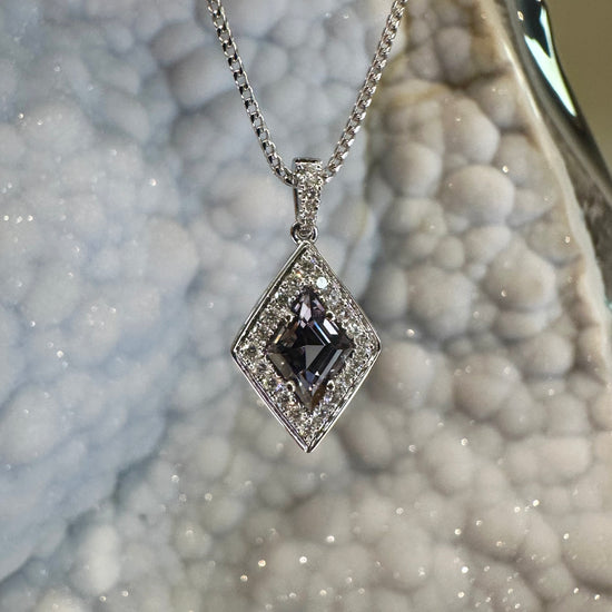 Zoma Color Grey Spinel Pendant