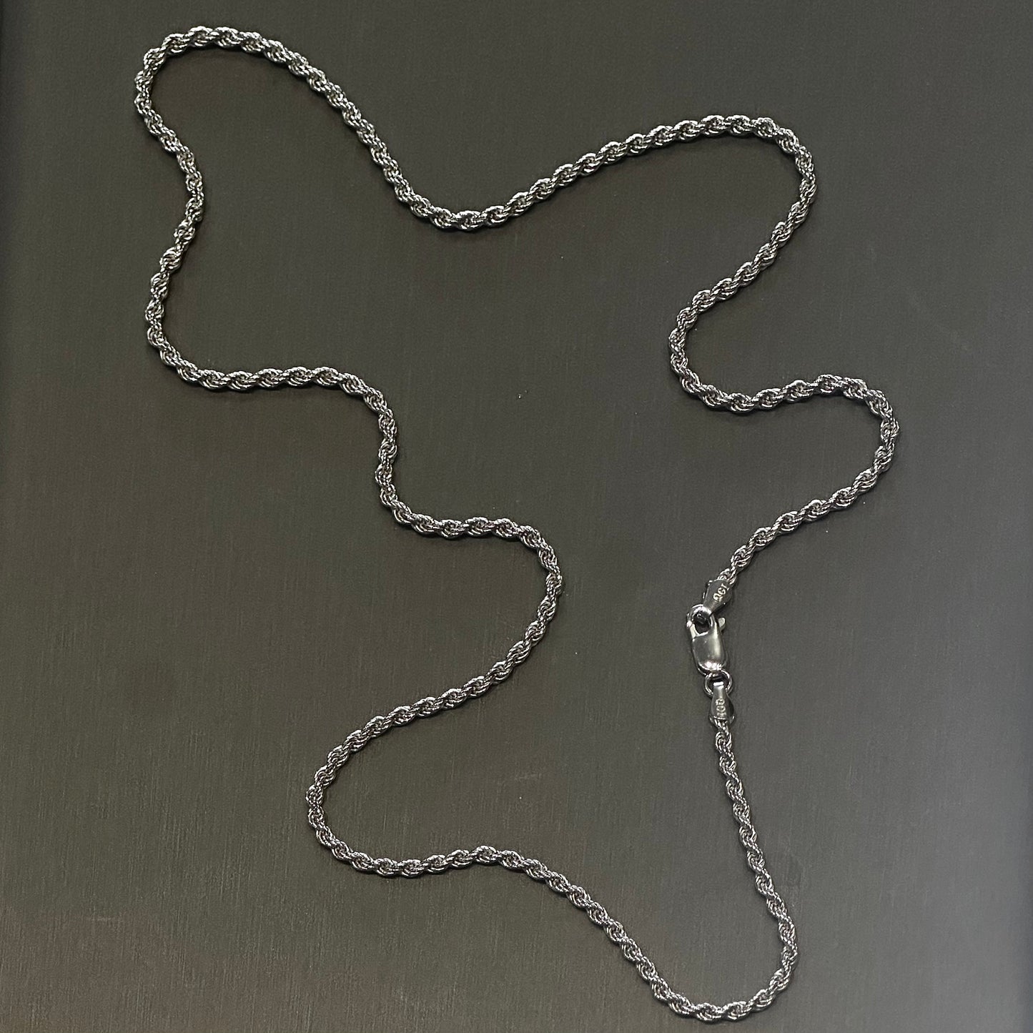 Solid Silver Rope Chain