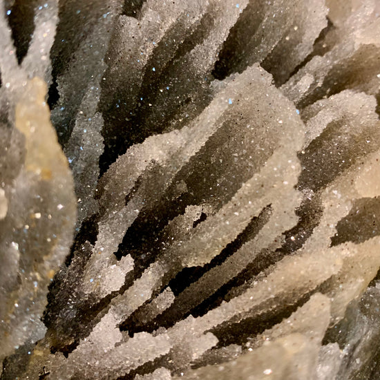 Channeled Druzy Quartz