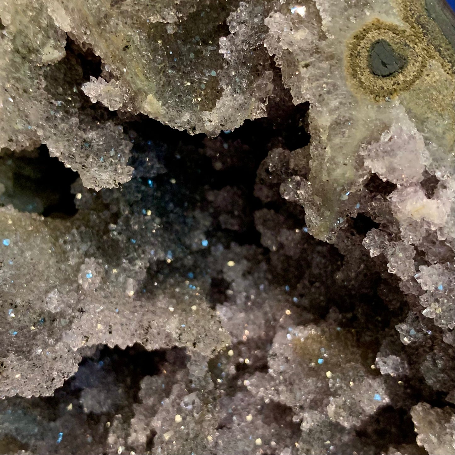 Channeled Druzy Quartz