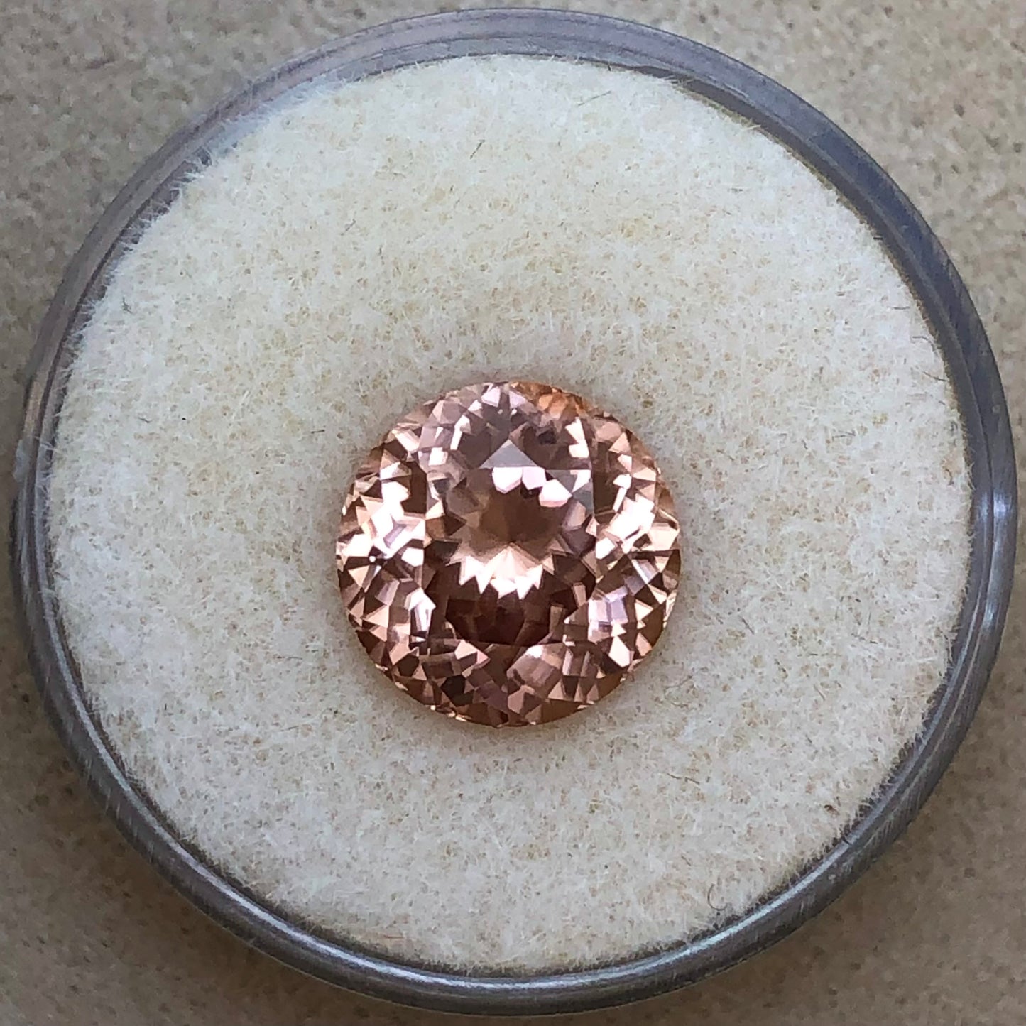 Zircon, Tanzanian "Spice", 5.91cts
