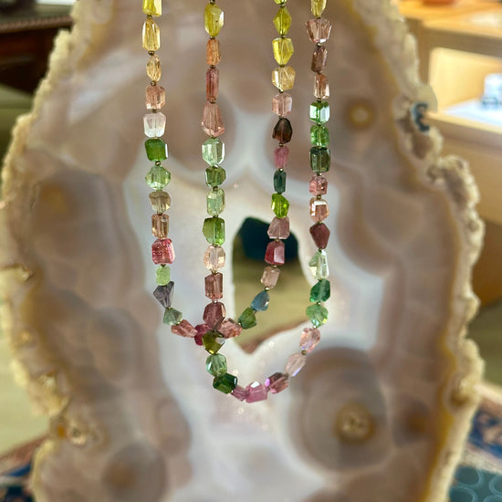 Multi-colored Tourmaline Necklace