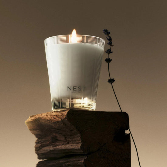 Cedar Leaf Candle and Lavender Candle