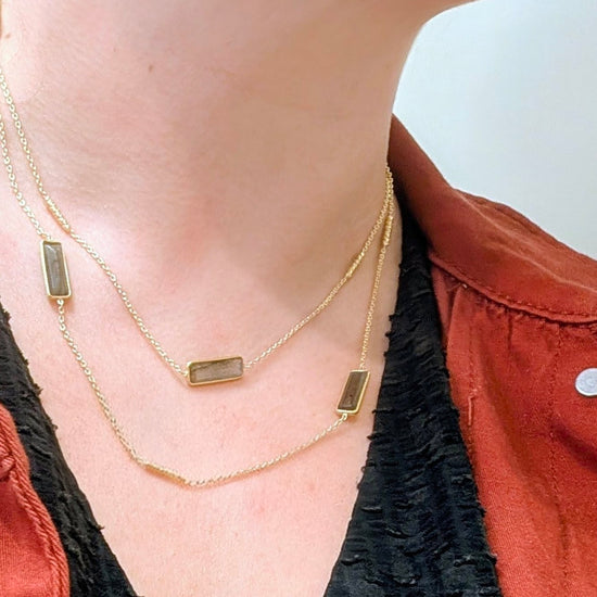 "Empire" Station Necklace