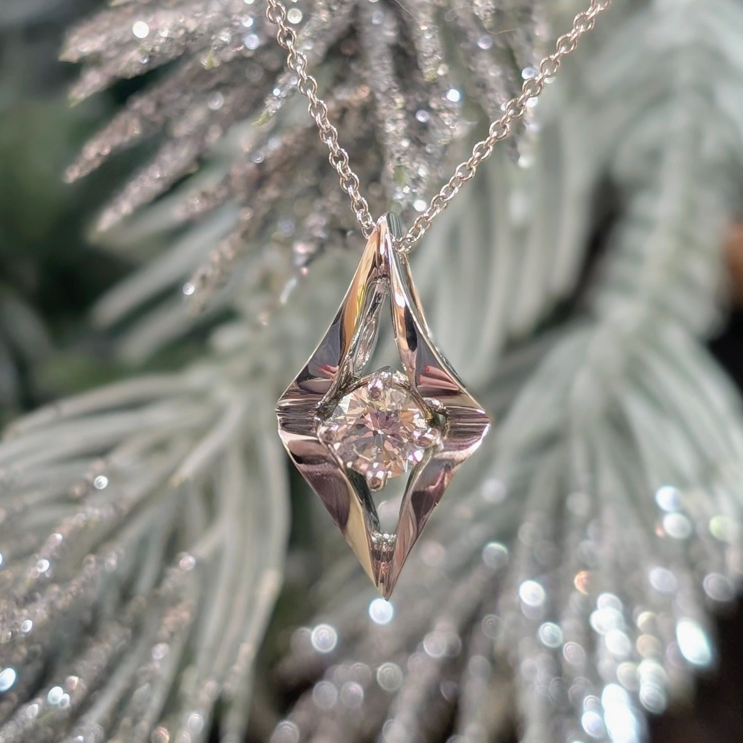 Kite Diamond Pendant