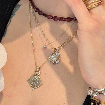 Light Yellow Zircon Pendant