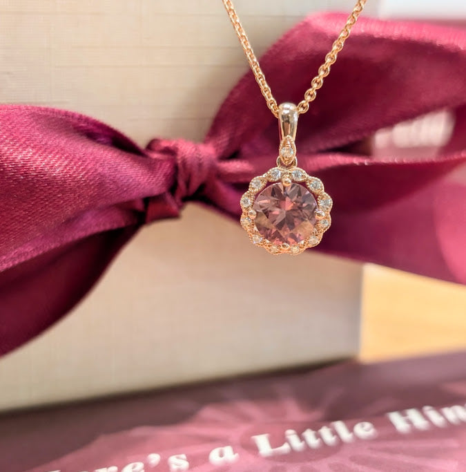 'Rosalee' Zircon Pendant