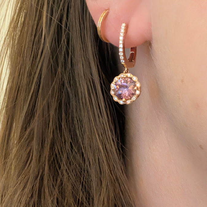 'Rosalee' Zircon Earrings