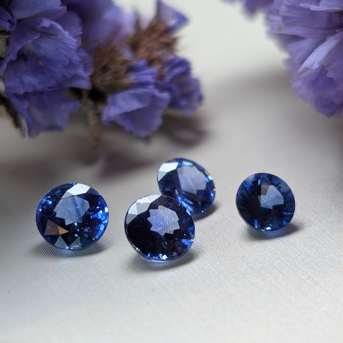 Round Blue Sapphire