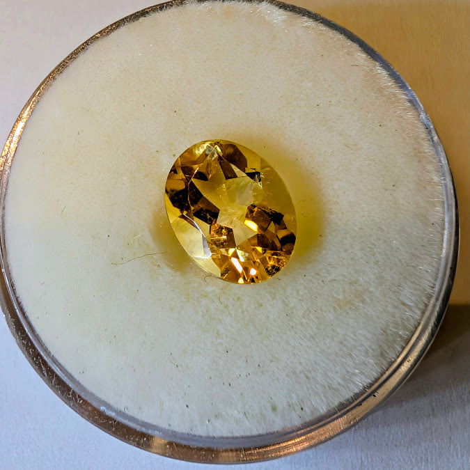 Oval Citrine