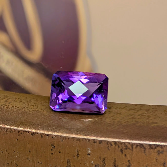 Radiant Amethyst, 1.38cts