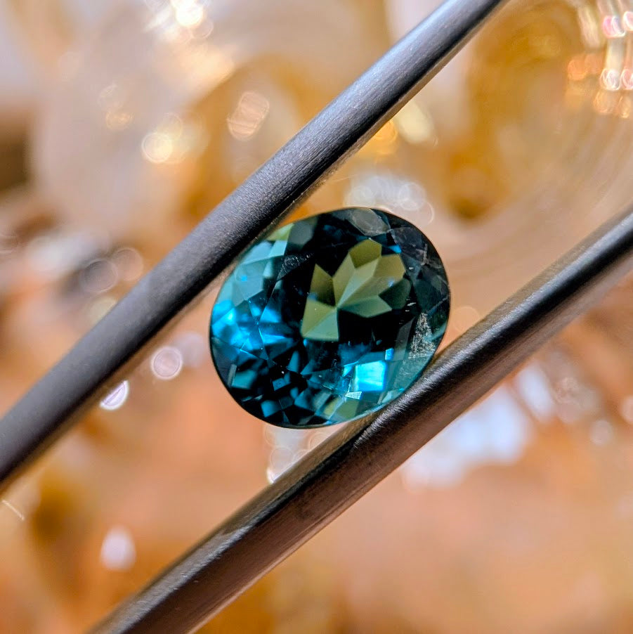 Indicolite Oval, 1.00ct